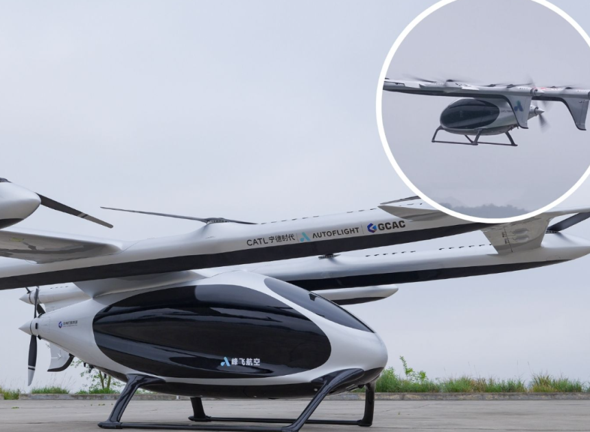 Çin’de otonom eVTOL ile çay teslimatı devrim yaratıyor