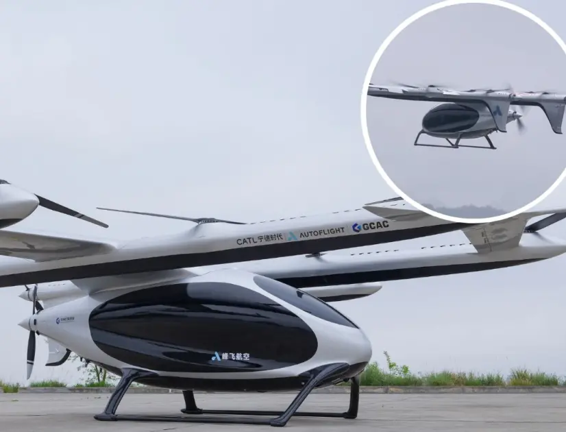 Çin’de otonom eVTOL ile çay teslimatı devrim yaratıyor