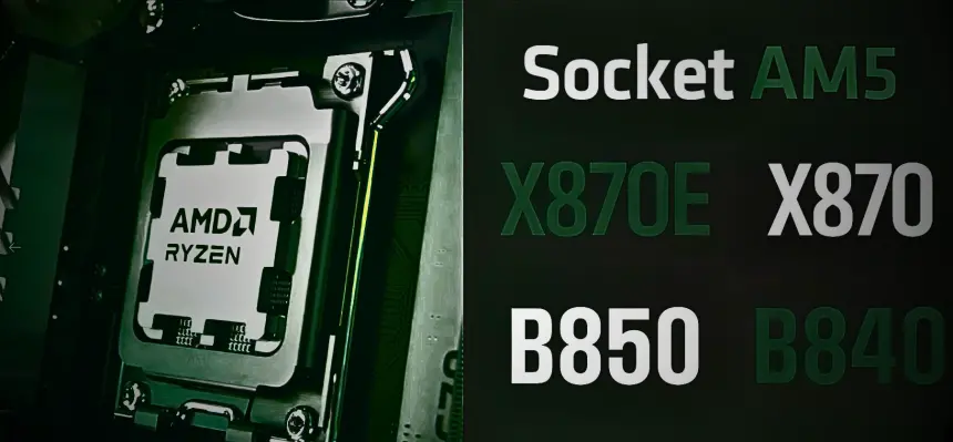 Büyük değişim: AMD B650 defteri kapatıyor, sırada B850 var!
