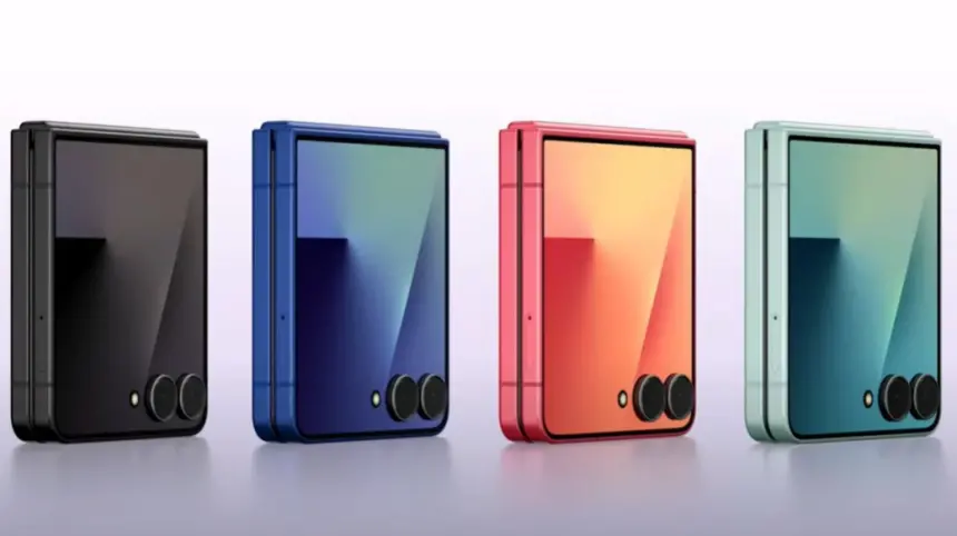 Samsung unpacked 2025: Samsung Galaxy Z Flip 7 renk seçenekleri ve yeni özellikleri