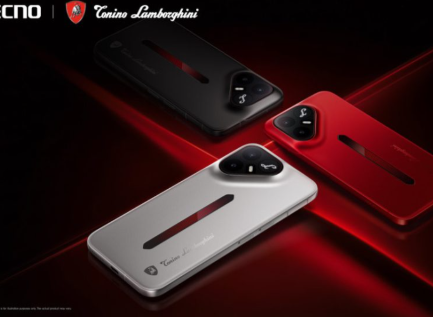 TECNO ve Tonino Lamborghini MWC 2026’da ortak donanım serisini tanıttı