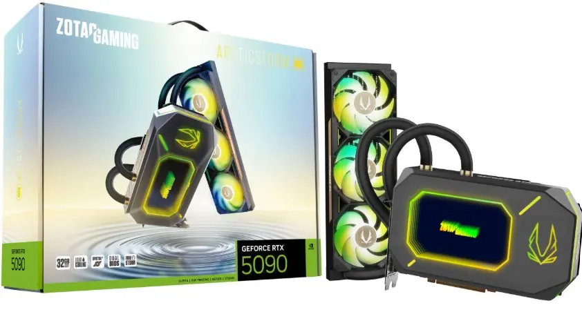 ZOTAC'tan üst düzey sıvı soğutmalı ve kompakt ekran kartları
