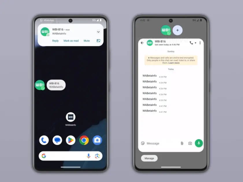WhatsApp bildirim baloncukları özelliği nedir: yeni çoklu görev deneyimi test ediliyor