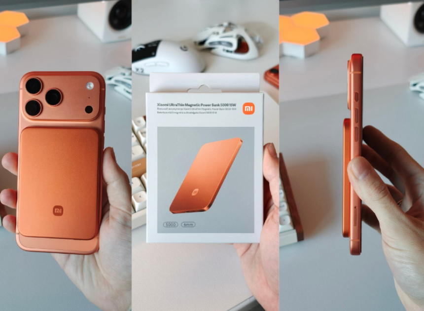 Xiaomi dünyanın en ince manyetik powerbank modelini tanıttı