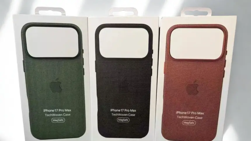 Gelecek dokusu: Apple, TechWoven ile iPhone 17 aksesuarlarını yeniden yazıyor
