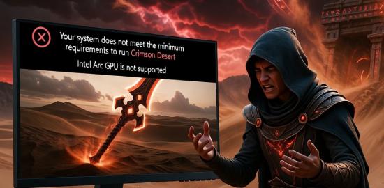 Crimson Desert Intel Arc GPU'larda çalışmıyor