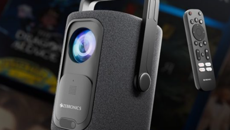 Zebronics ZEB-PixaPlay 77G akıllı projektör tanıtıldı