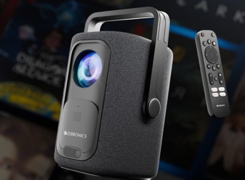 Zebronics ZEB-PixaPlay 77G akıllı projektör tanıtıldı