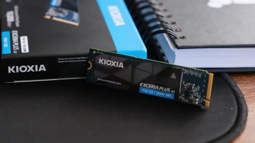 Kioxia Exceria Plus G4 SSD PCIe 5.0 incelemesi