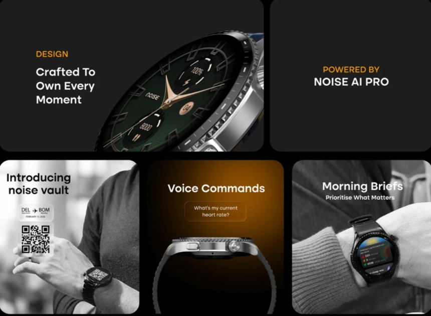 NoiseFit Halo 3 tanıtıldı: metal gövde, AMOLED ekran ve yapay zeka özellikleri tek pakette geliyor