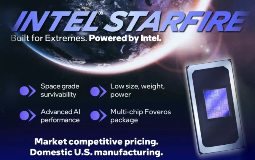 Intel, uzay görevleri için geliştirilen Starfire işlemcisini tanıttı