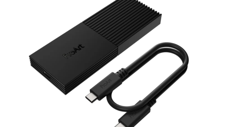 Asus ProArt PA40SU USB4 SSD muhafazası tanıtıldı
