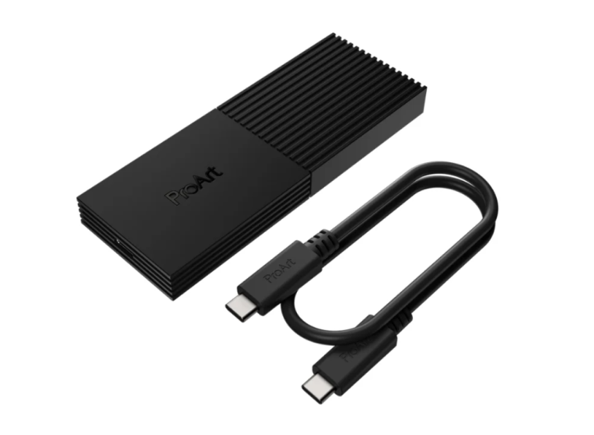 Asus ProArt PA40SU USB4 SSD muhafazası tanıtıldı