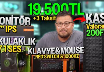 Bu gaming setup kaçmaz! Her şey dahil 19.500 TL & sınırlı stok!