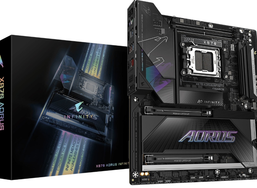 GIGABYTE, X870 AORUS Infinity anakartını resmi olarak tanıttı