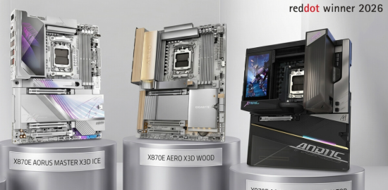 Gigabyte anakart tasarımı Red Dot ödülü kazandı: AORUS serisi sahnede