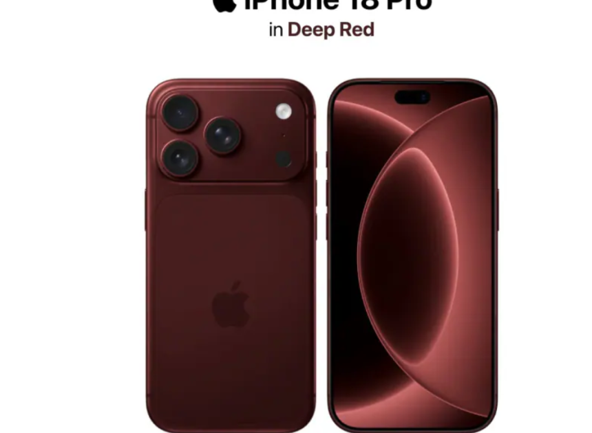 iPhone 18 Pro koyu kırmızı renk seçeneğiyle gelebilir mi?