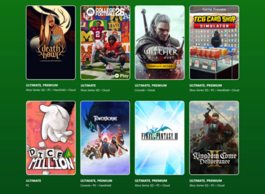 Xbox Game Pass kütüphanesine dev oyunlar geliyor: Kingdom Come Deliverance II listede