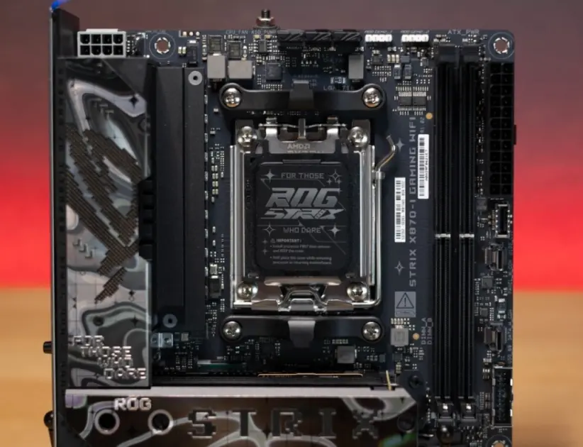 ASUS ROG Strix X870-I Gaming WiFi incelemesi: mini-ITX kasalarda üst düzey performans vaadi