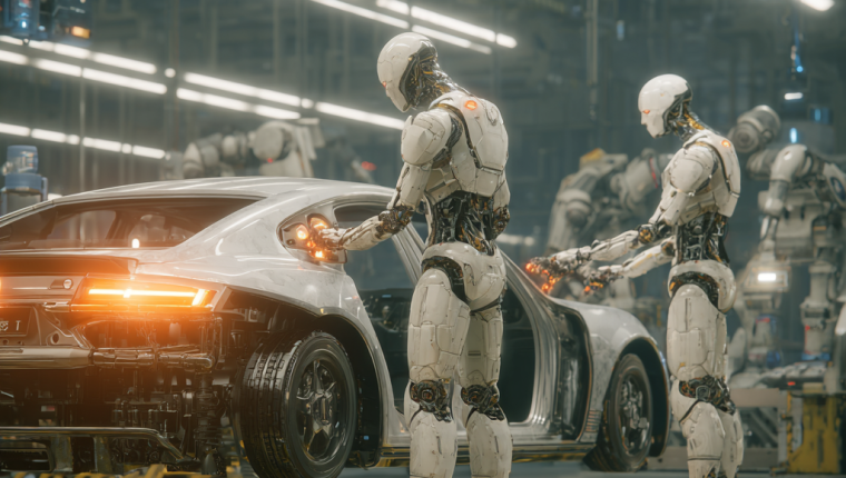 Xiaomi elektrikli araç fabrikasında insansı robotları üretime kattı