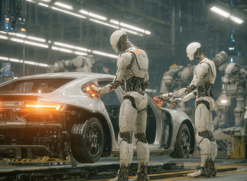 Xiaomi elektrikli araç fabrikasında insansı robotları üretime kattı