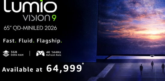 Lumio Vision 9 (2026) performans odaklı amiral gemisi olarak geliyor