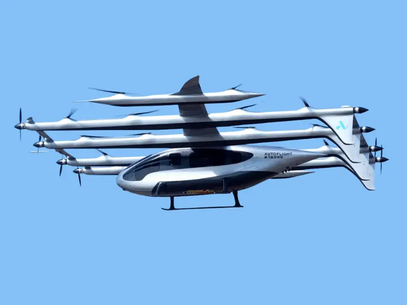 Çin hava taksileri için dev adım attı: 5 tonluk eVTOL test edildi