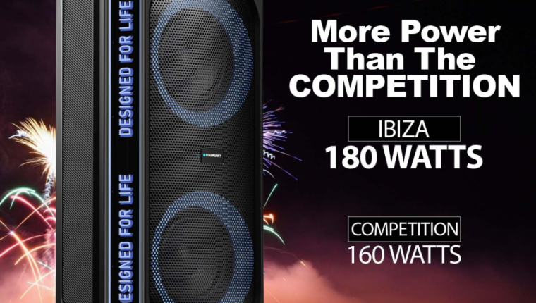 Blaupunkt Ibiza tanıtıldı: kayıt özelliğiyle farklılaşan parti hoparlörü