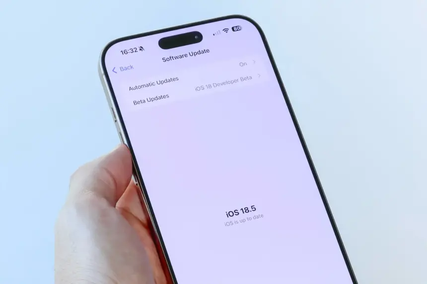 iOS 18.5'te ilginç bir hata keşfedildi