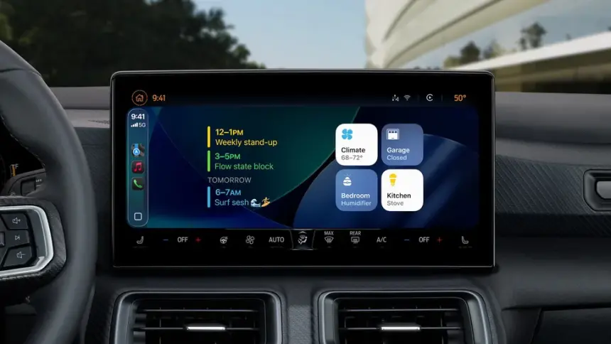 Apple, iOS 26 ile CarPlay'e önemli yenilikler getiriyor