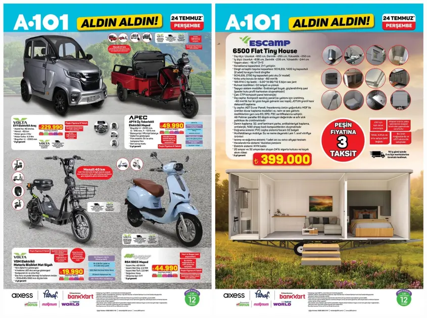 A101’de elektrikli araç dönemi başlıyor!