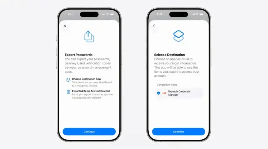 Apple iPhone Android Passkey aktarma nasıl yapılır?